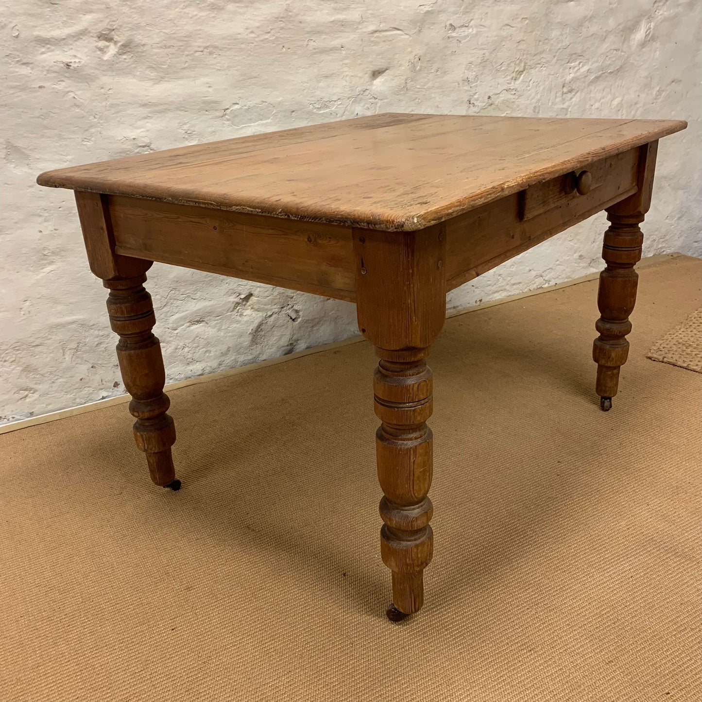 Scottish Antique Pine Table ca 1880