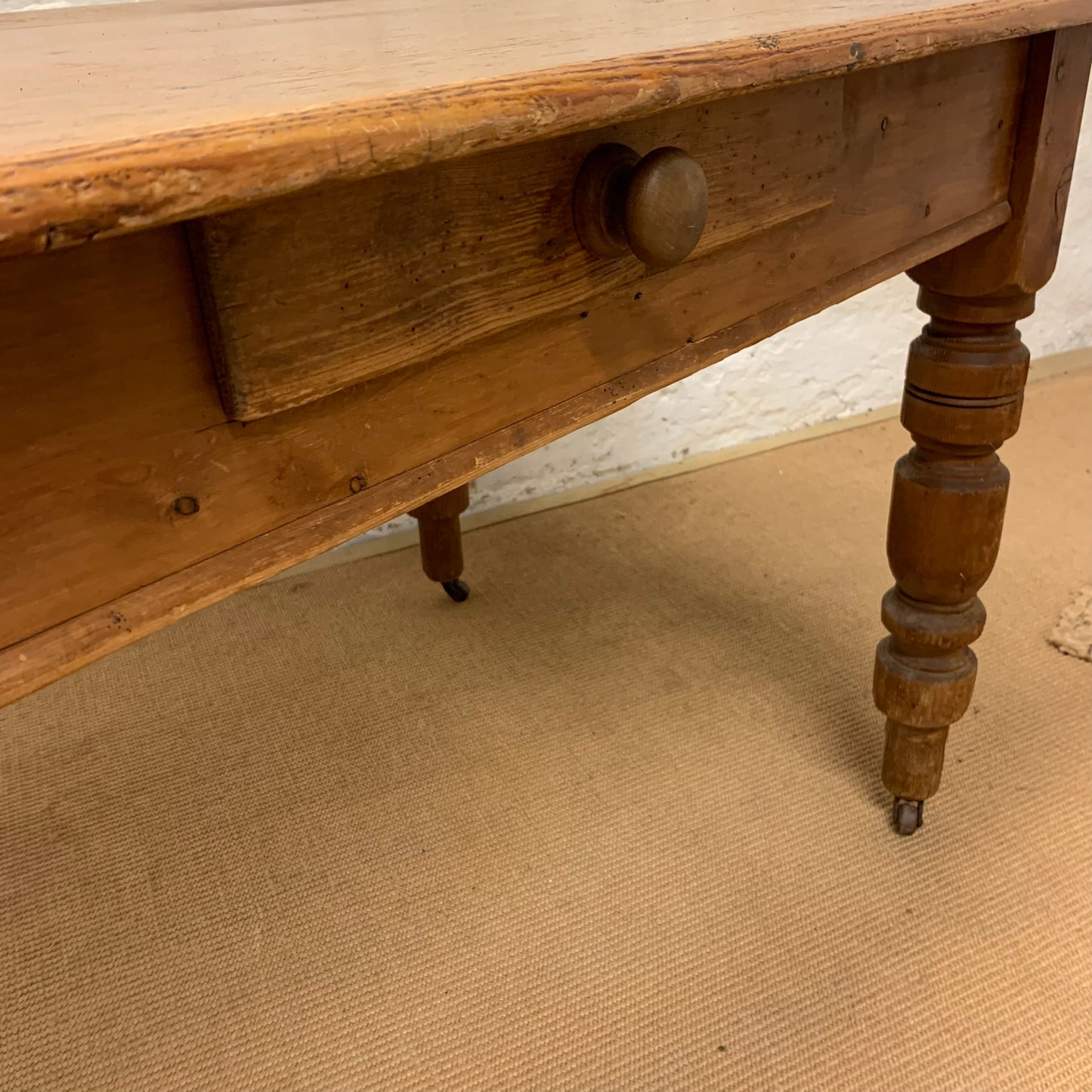 Scottish Antique Pine Table ca 1880