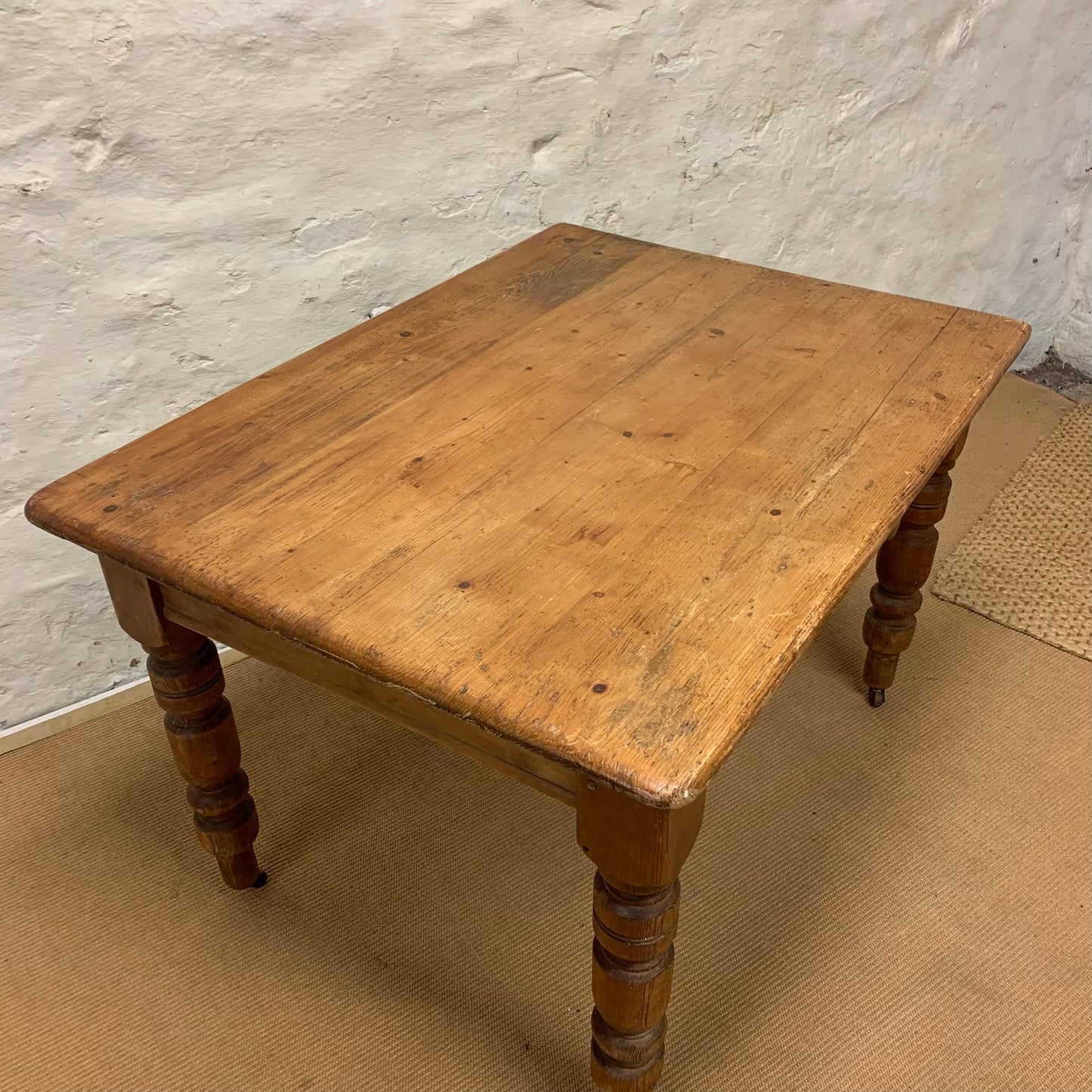 Scottish Antique Pine Table ca 1880