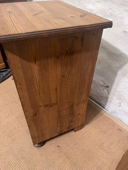 Pair of Antique Pine Bedside Cabinets