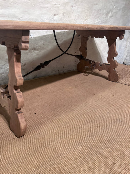 Spanish Natural Oak Table/Desk