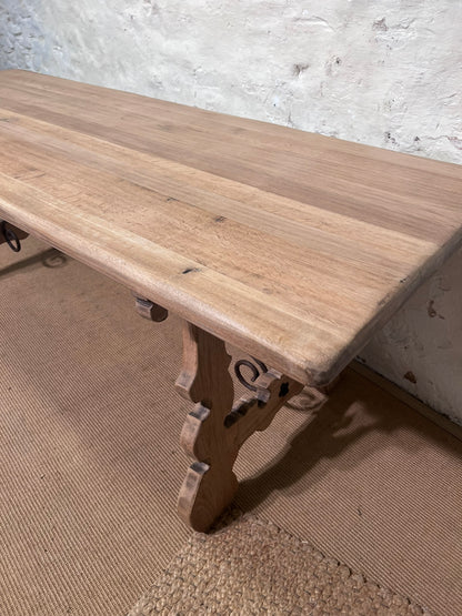 Spanish Natural Oak Table/Desk