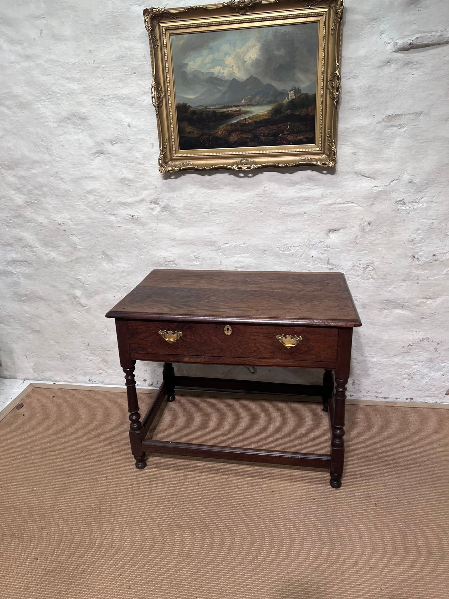 Antique Oak Side Table