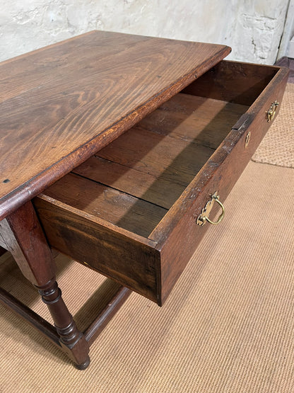 Antique Oak Side Table