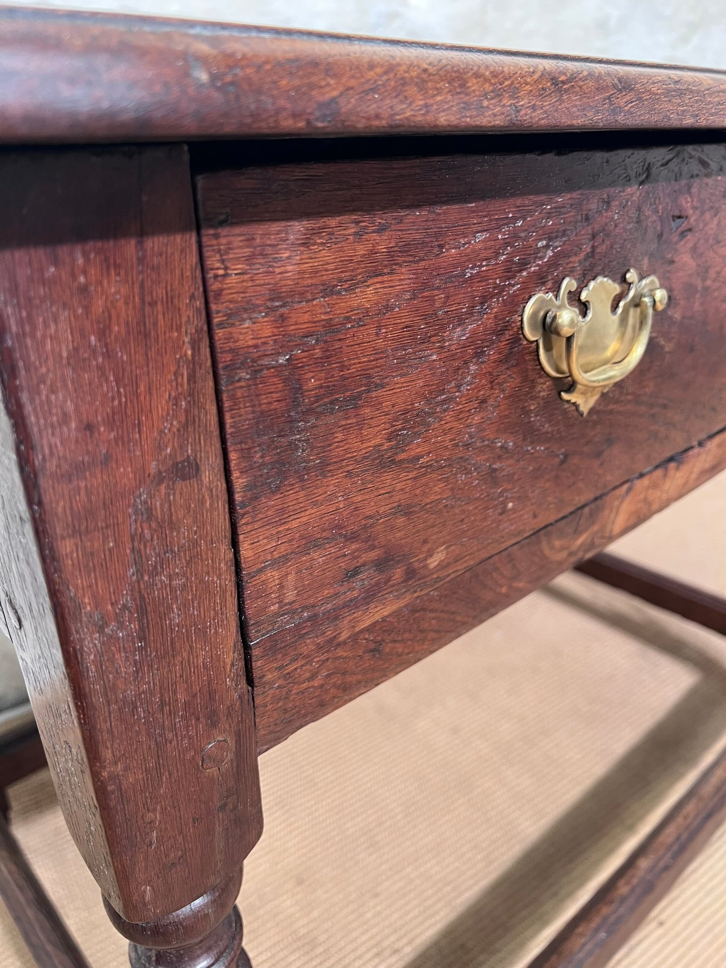 Antique Oak Side Table