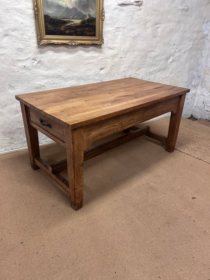 Pine and Oak Work Table / Island