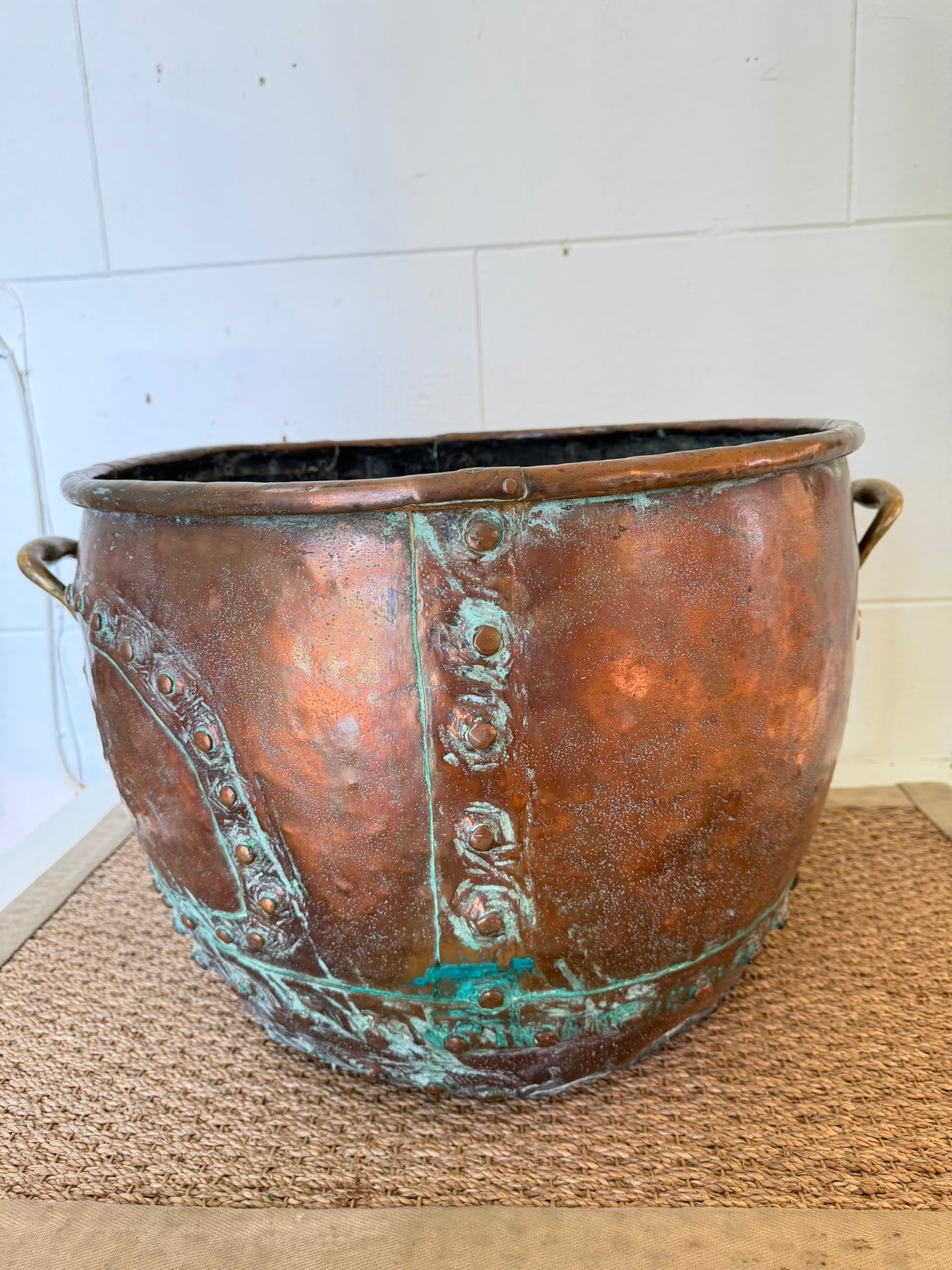 Antique Copper Bucket