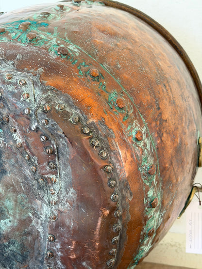 Antique Copper Bucket