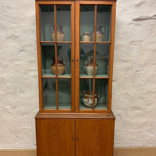 Antique Pine Bookcase