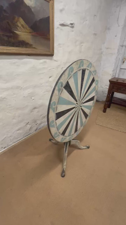 Antique Tilt Top Table -RM 293