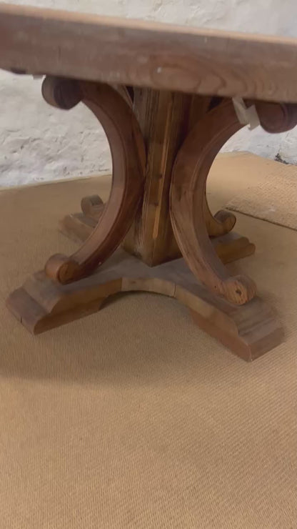 Round Pedestal Dining Table